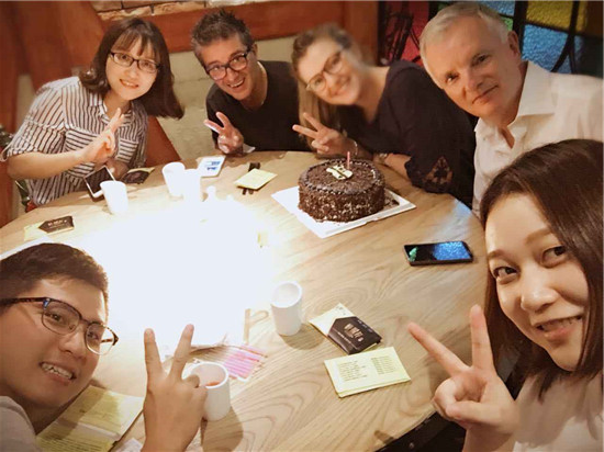 别样的25岁——绿时伙伴为意大利客人庆生